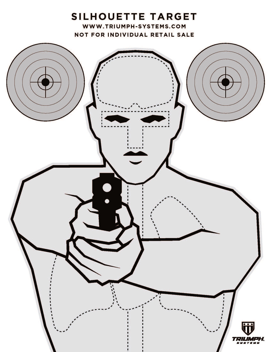 Printable Silhouette Targets