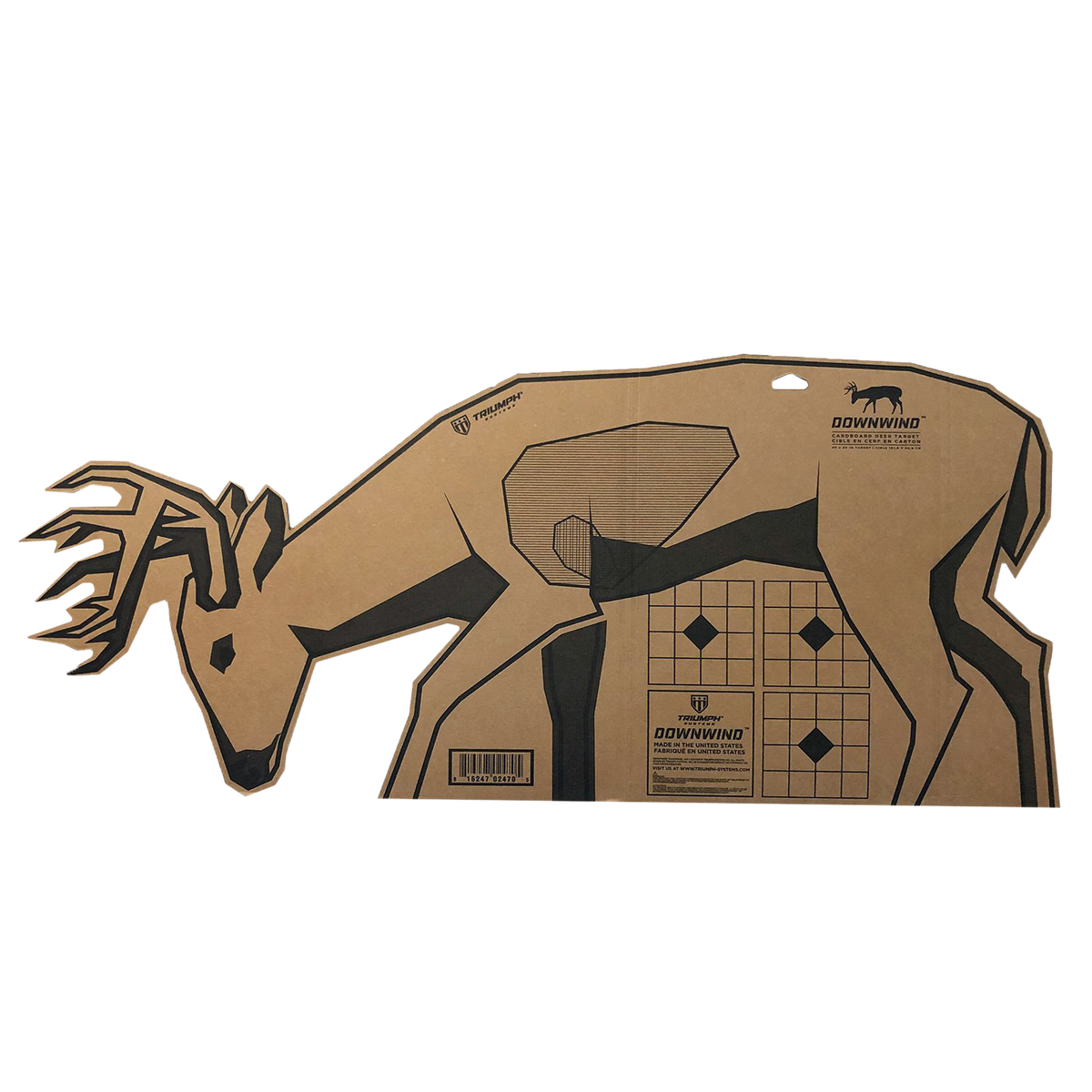 Hunting Targets Downwind Cardboard Deer Targets Triumph Systems