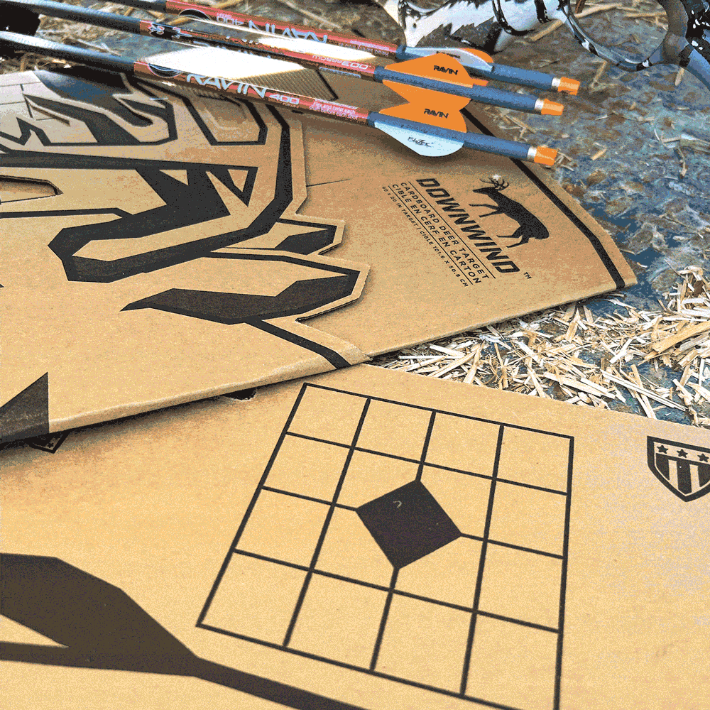 Hunting Targets: Downwind Cardboard Turkey Targets – Triumph Systems