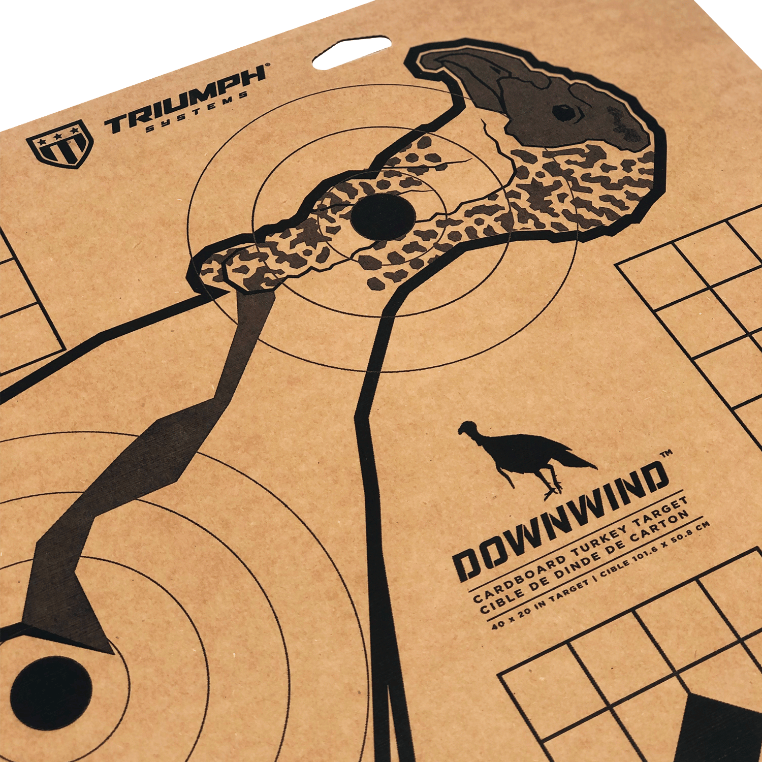 Turkey Bb Target Hunting Targets: Downwind Cardboard Turkey Targets – Triumph Systems