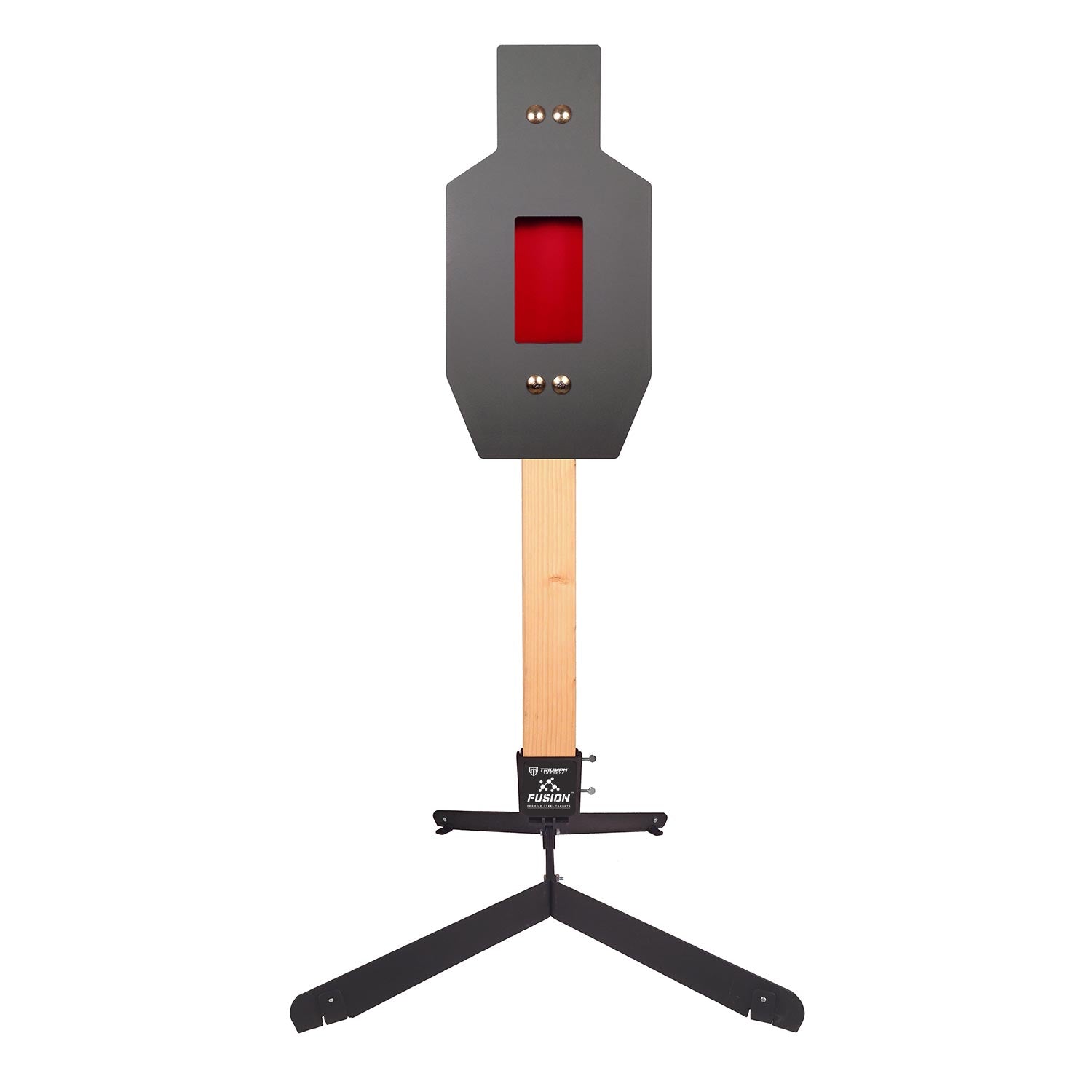 ENGAGE PRECISION AR500 STEEL RIFLE REACTIVE CENTER MASS TARGET, 3/8\", 2...