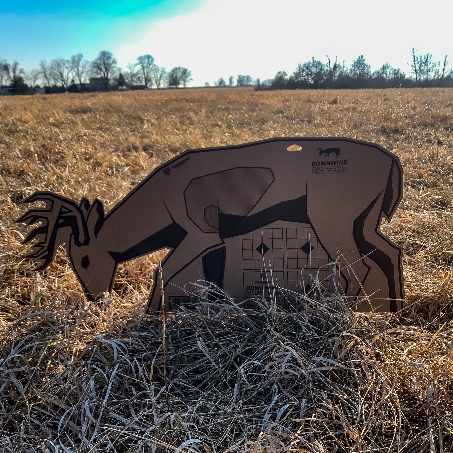 Hunting Targets: Downwind Cardboard Deer Targets – Triumph Systems