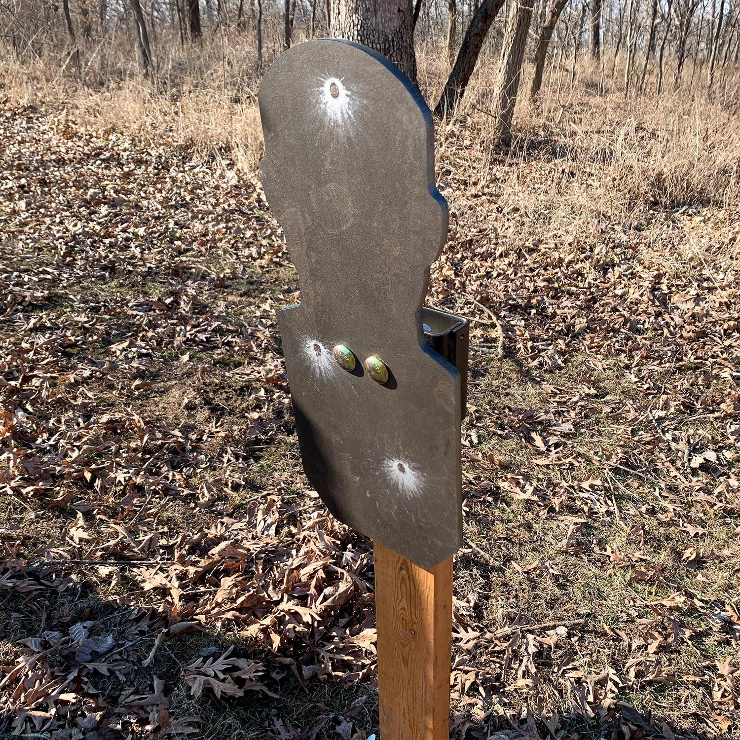 FUSION™ Silhouette Stake Target - Rifle Rated - 3/8