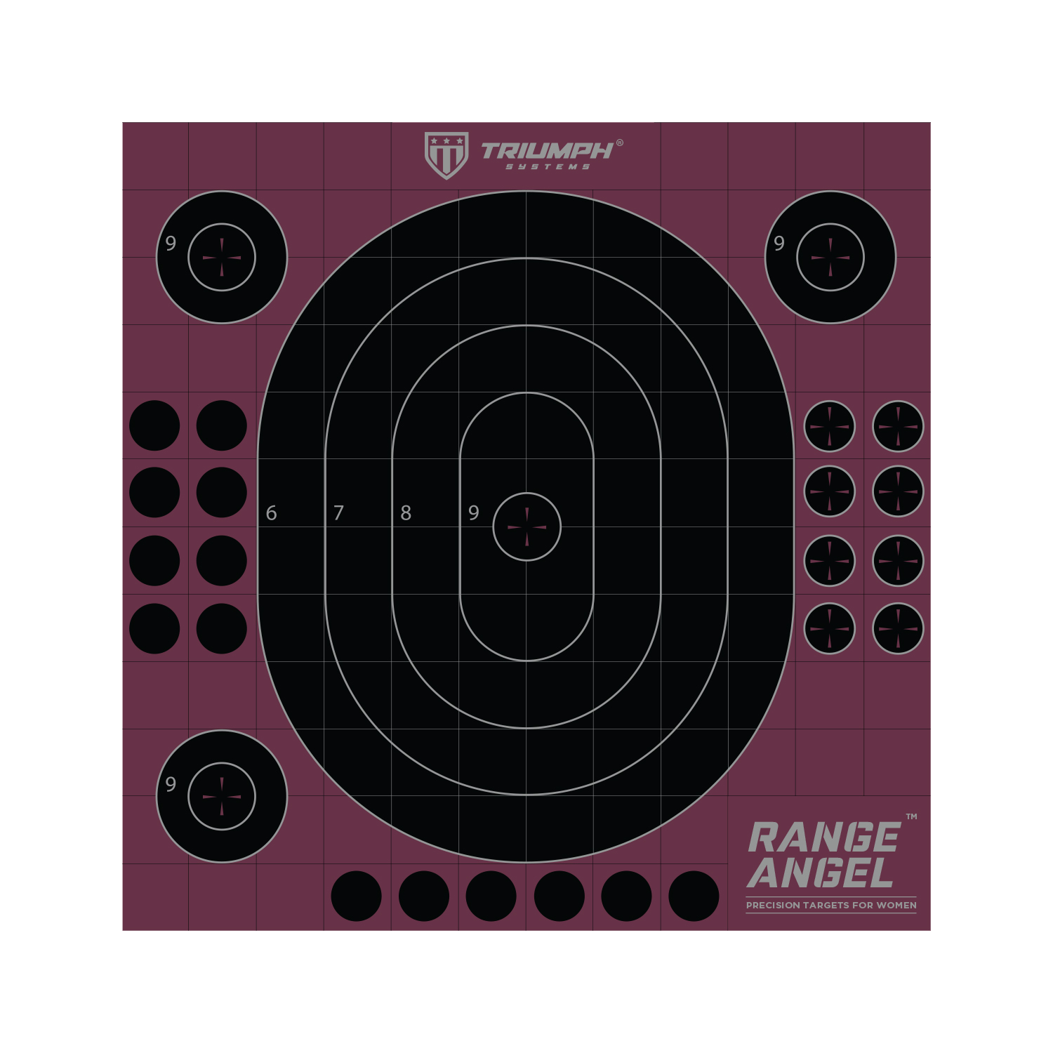 Shooting Targets : Range Angel 10 x 8